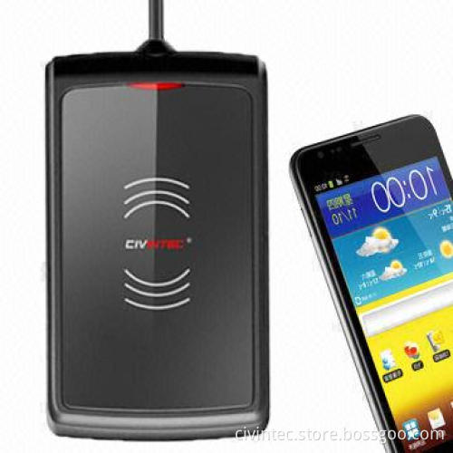 Hot sale rfid contactless smart card reader for NFC mobile phone/embedded SAM for multi-purpose use